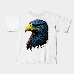 Eagle Portrait Kids T-Shirt